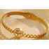 Women's Luxury Designer Bangle Stainless Steel Tree of Life Cuff Bracelet for Women